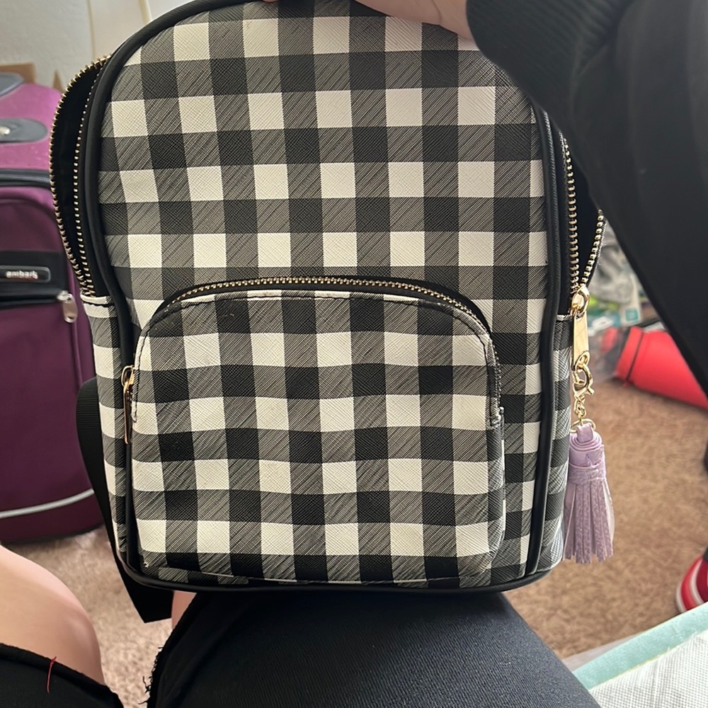 This is a cute little backpack for going out